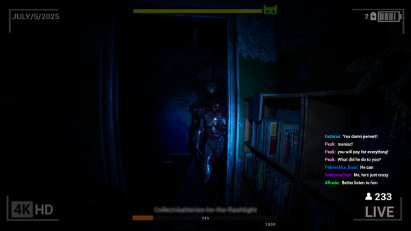 Screenshot of LiveStream: Chapter One