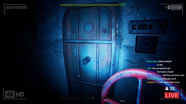 Screenshot of LiveStream: Chapter One