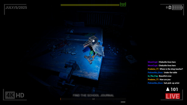 Screenshot of LiveStream: Chapter One