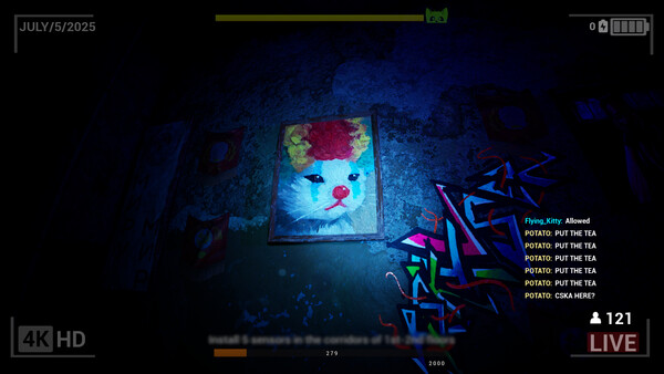 Screenshot of LiveStream: Chapter One