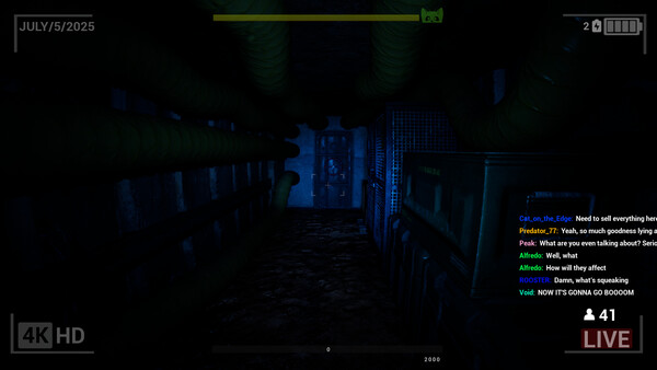 Screenshot of LiveStream: Chapter One