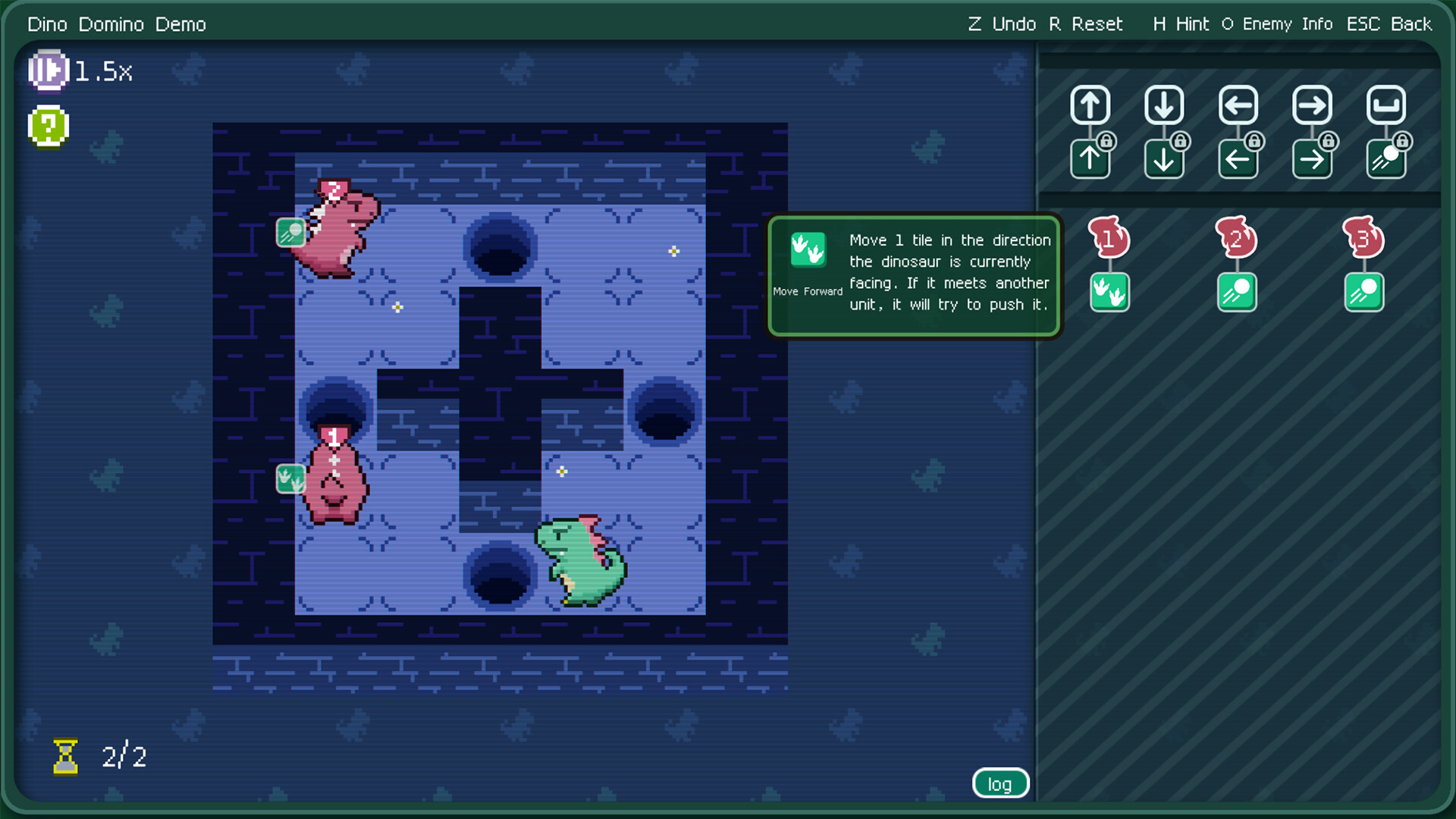 Dino Domino screenshot #3