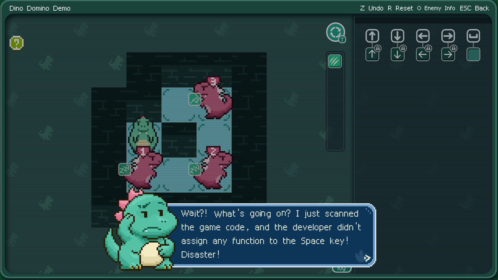 Dino Domino screenshot #2