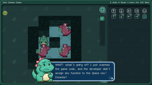 Screenshot 3 of Dino Domino - more gameplay footage