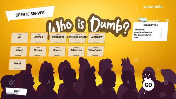 Screenshot of Who is Dumb