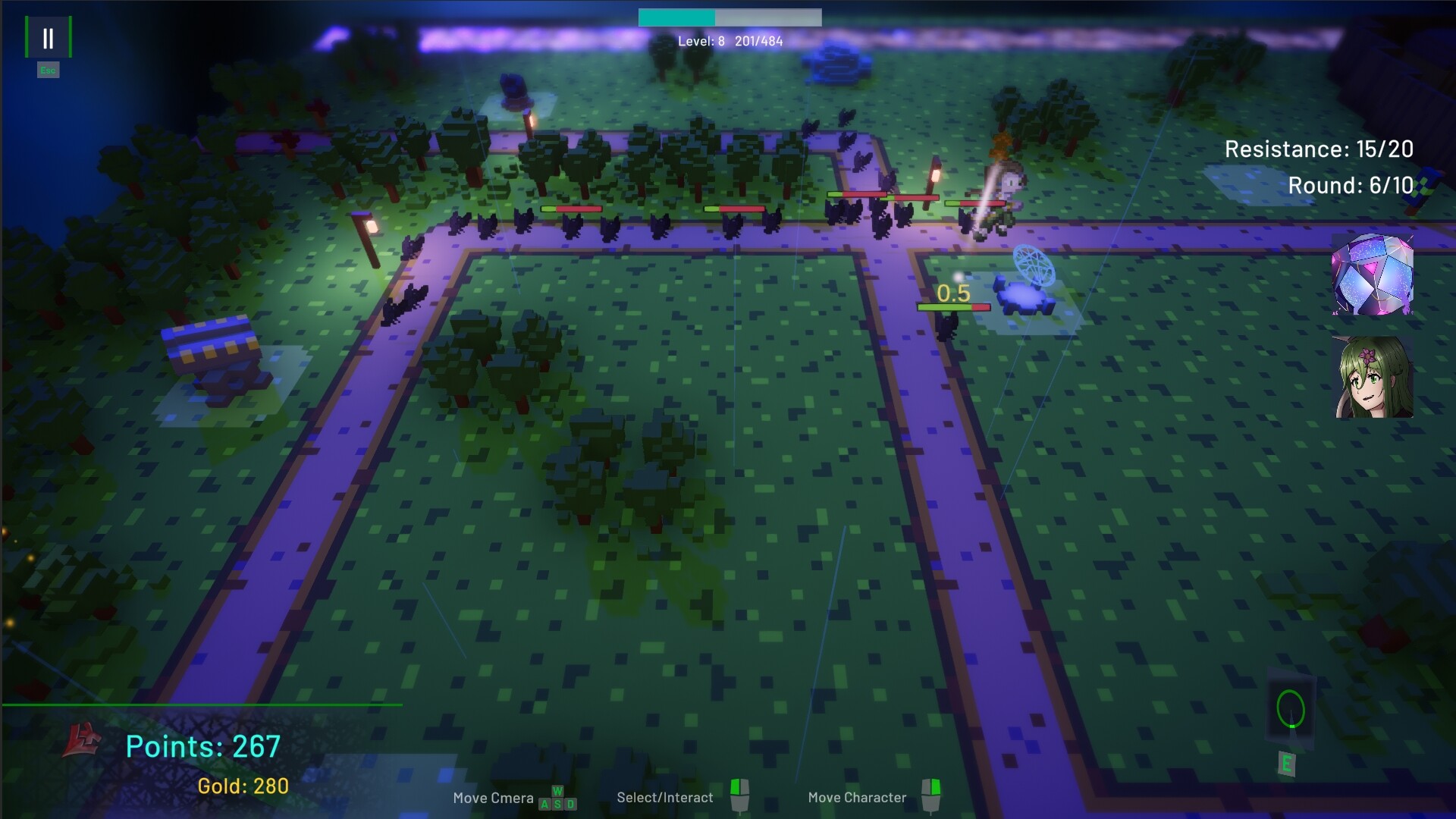 #2. Enigmas of Nona: Canaly TD Demo (Steam) بواسطة: Brlin