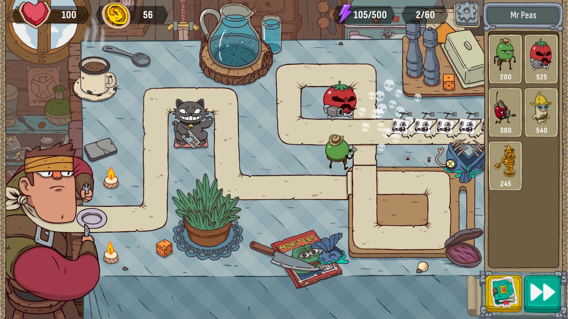 Healthy Hero - Tower Defense screenshot #3