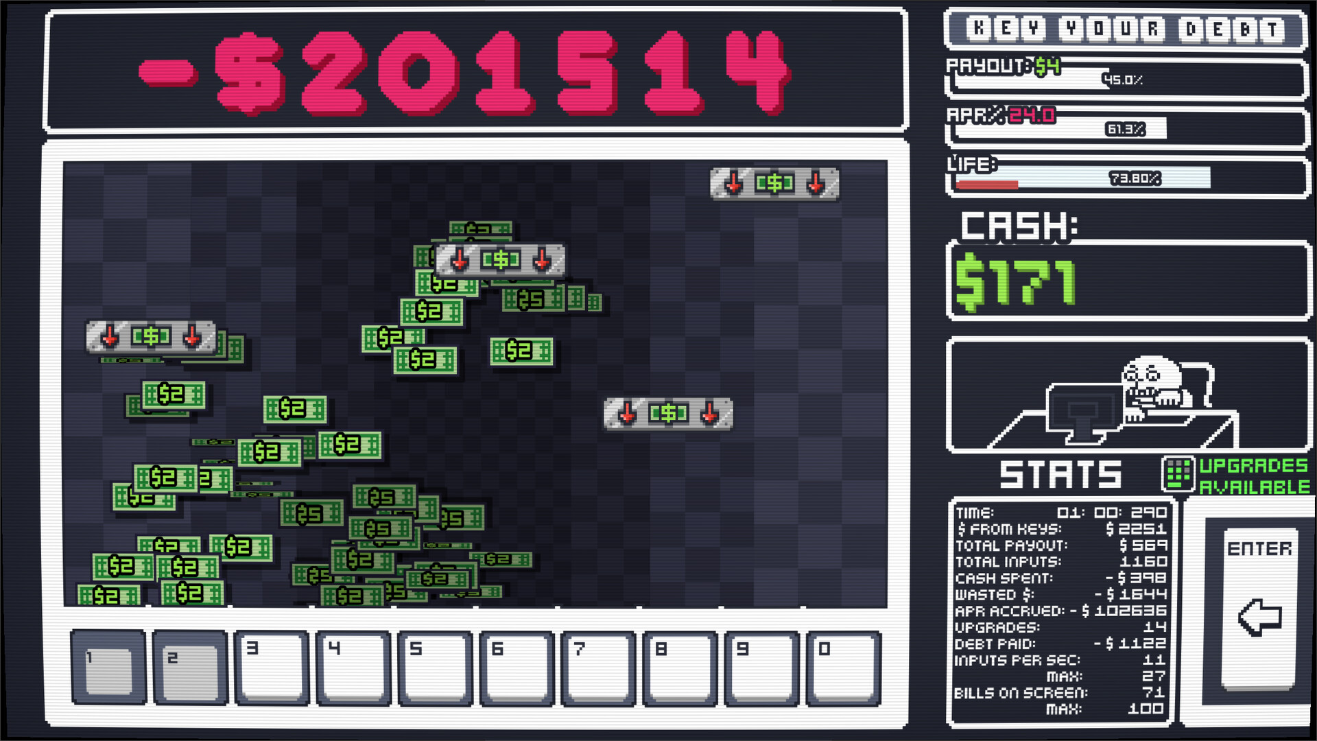 Key Your Debt screenshot 1