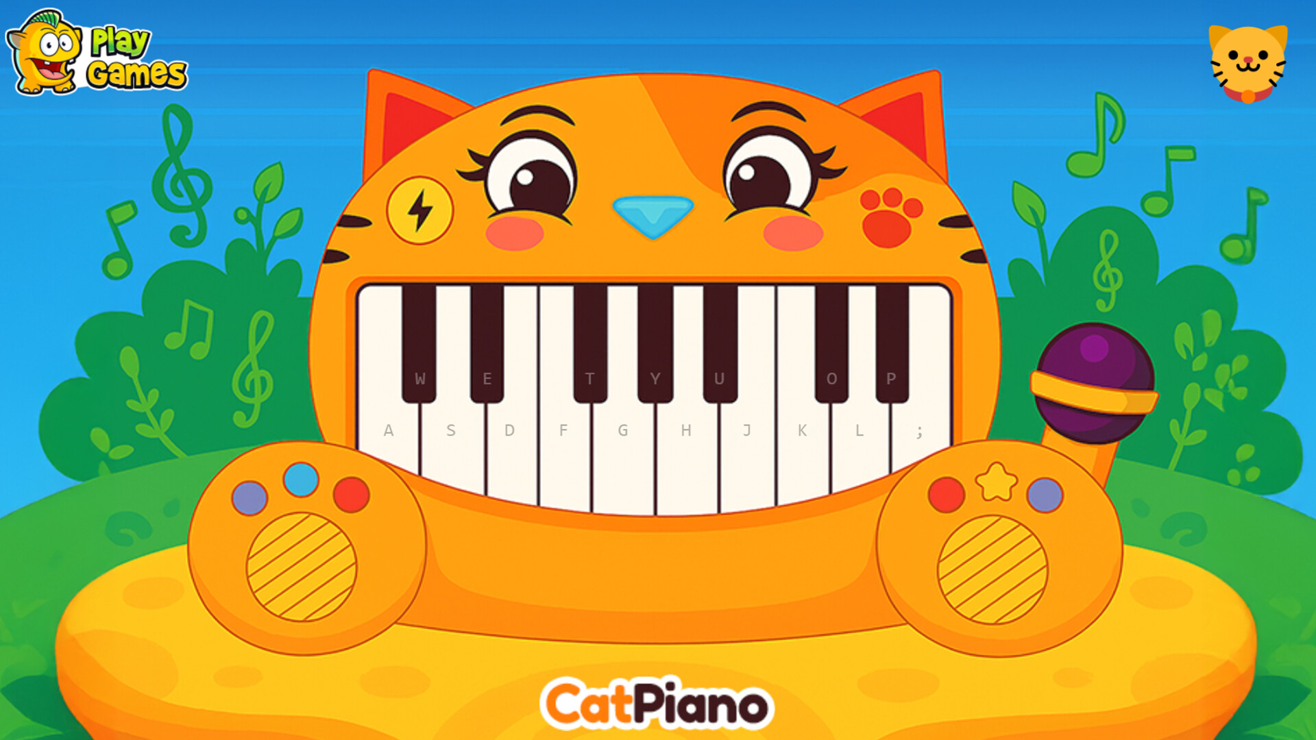 Cat Piano for Kids screenshot #3
