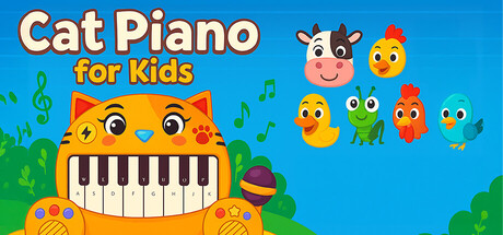 Cat Piano for Kids