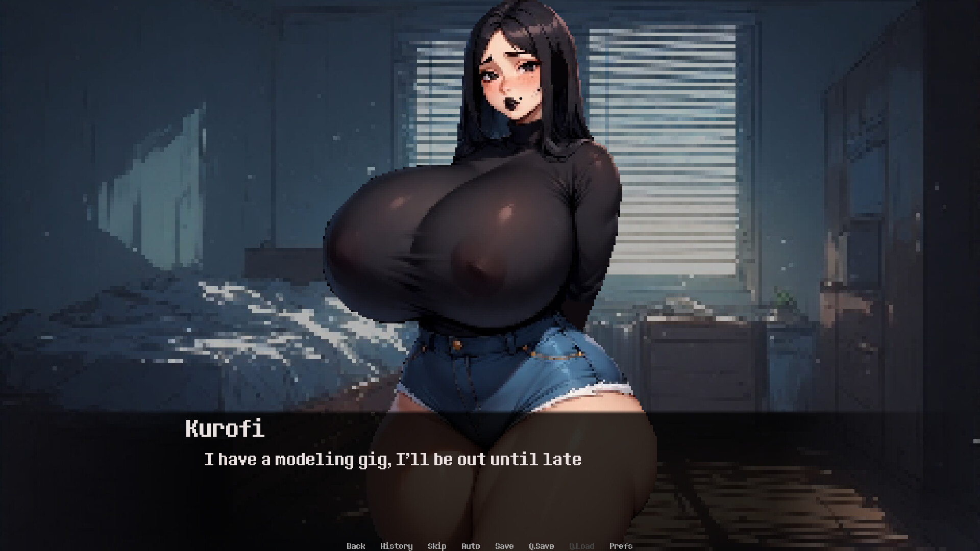 I Pulled a Goth Baddie by Being Autistic screenshot #2