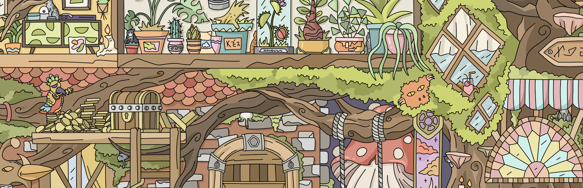 FIND KITTENS 5: Magic Tree