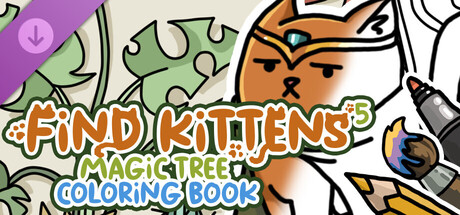 FIND KITTENS 5: Magic Tree - Coloring Book banner image