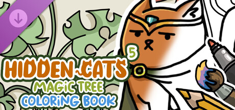 HIDDEN CATS 5: Magic Tree - Coloring Book banner image
