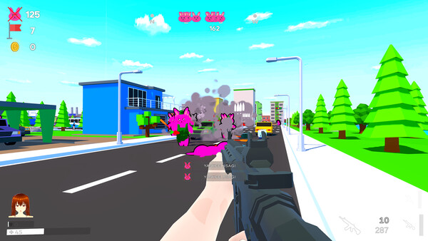Screenshot of Yankee Rabbits