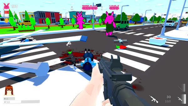 Screenshot of Yankee Rabbits