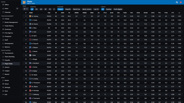 Basketball Legacy Manager 26 screenshot 3