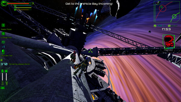 Скриншот 2 из игры Asteroid Boom Cosmic Courier