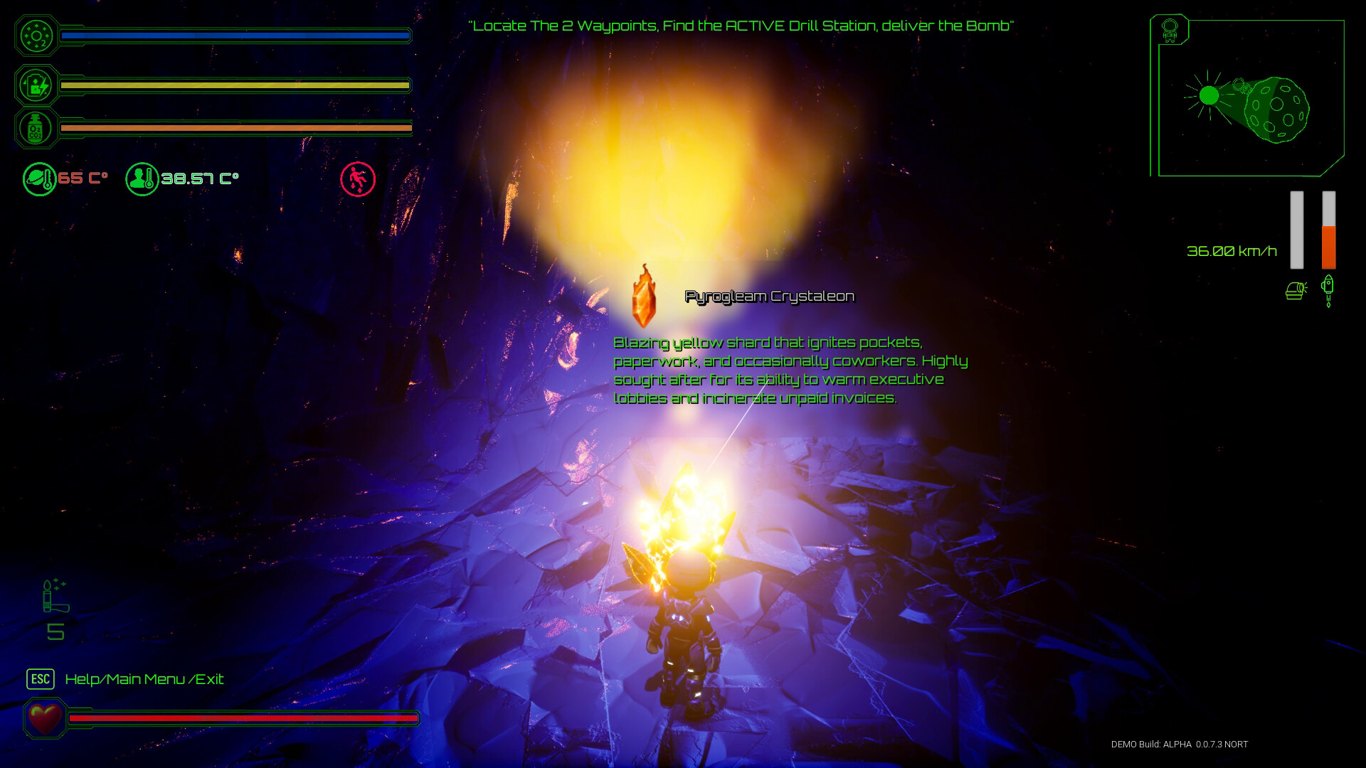 Asteroid Boom Cosmic Courier screenshot #7