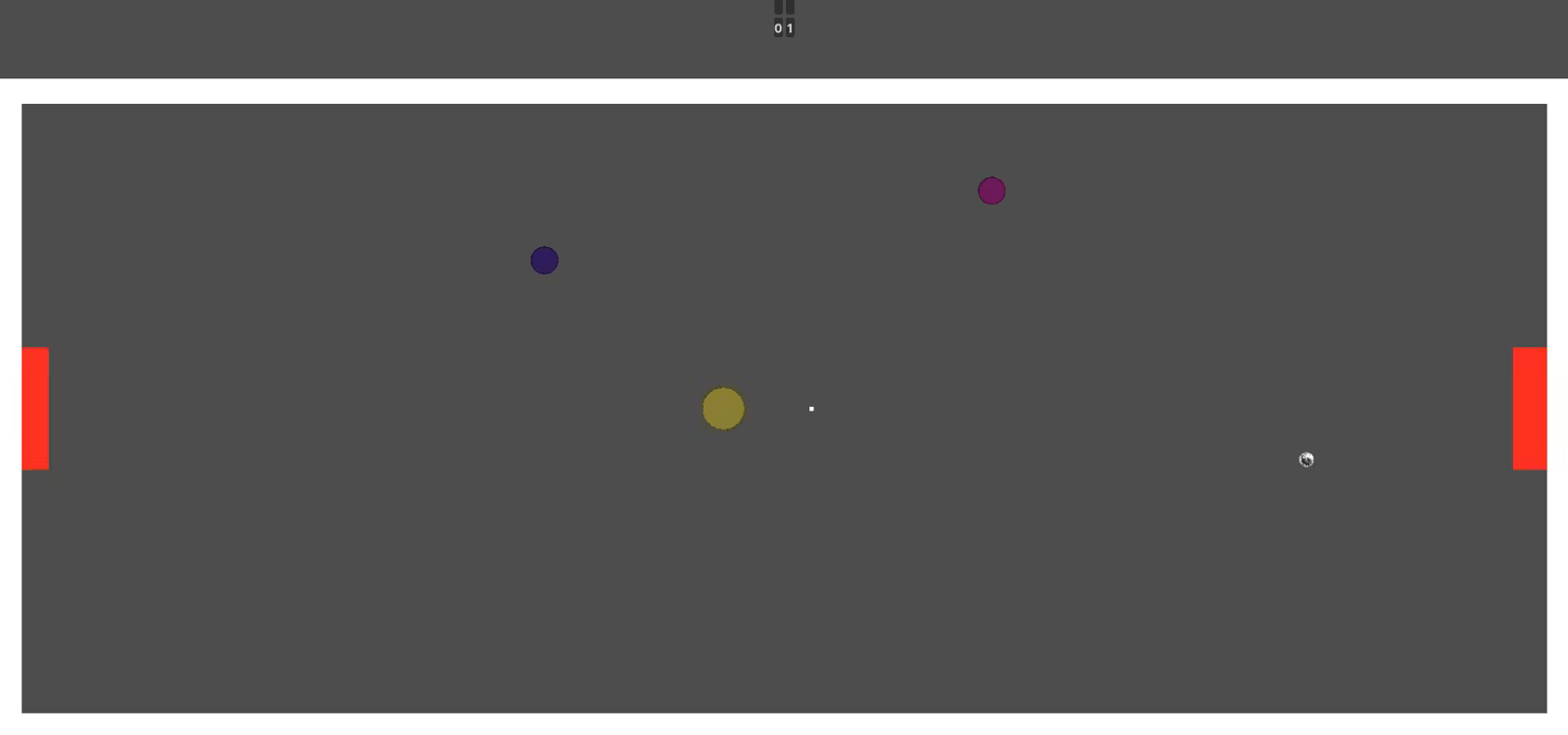 Alpha, still developing functions. Players while playing Baller with the ball present.