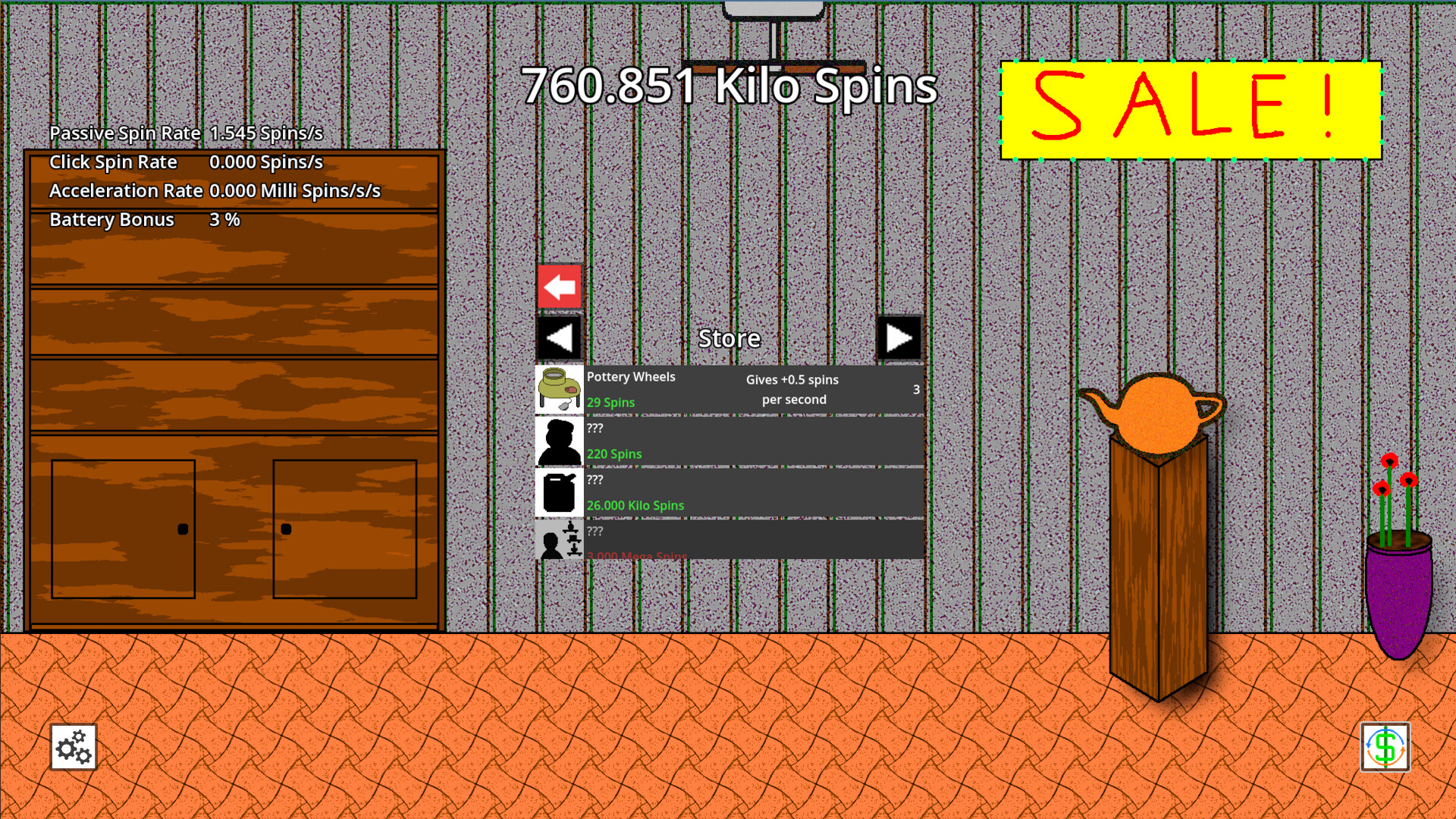 #2. Teapot Spinner (Steam) Podle: Grilled Games