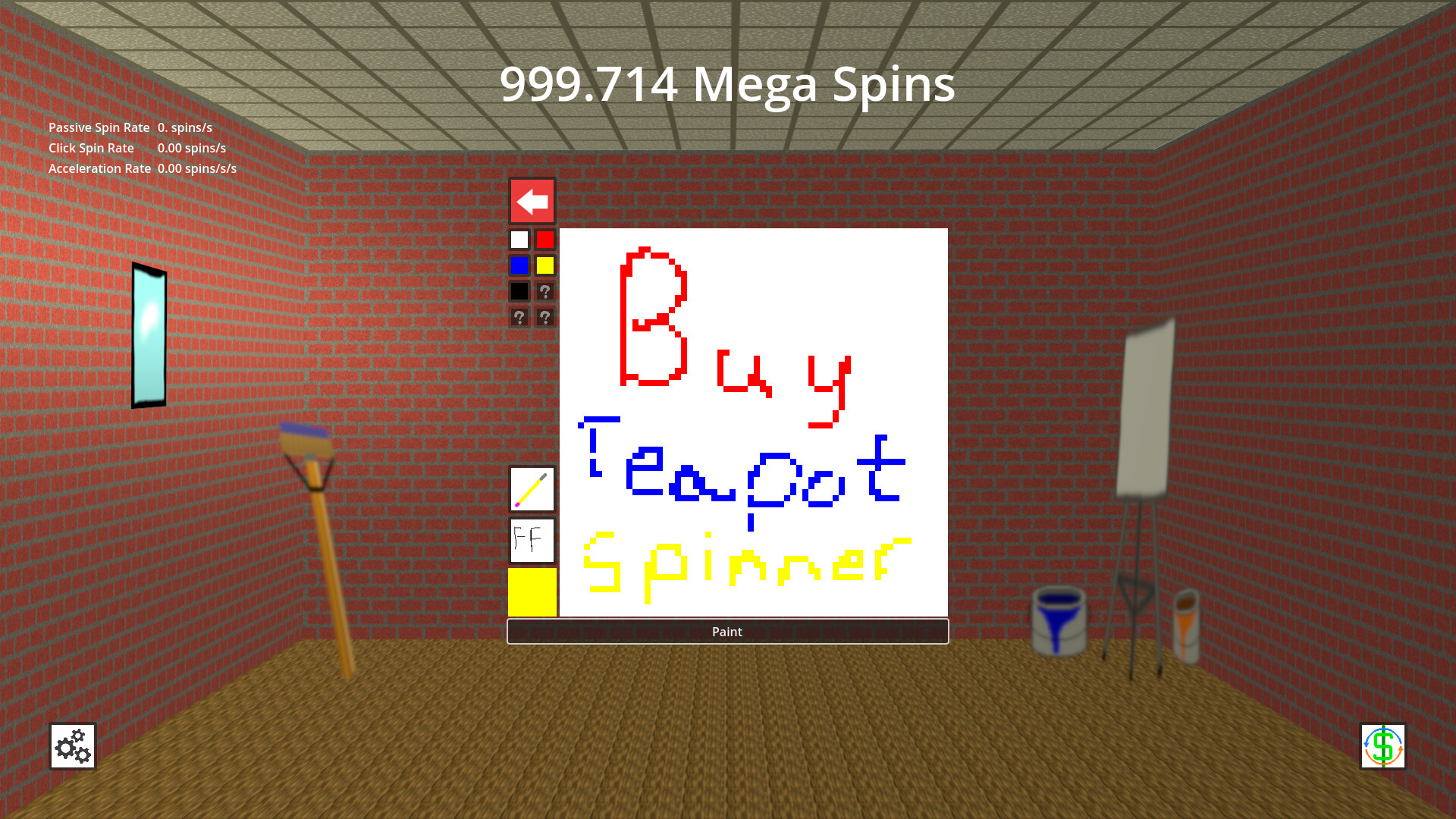 #4. Teapot Spinner (Steam) Podle: Grilled Games