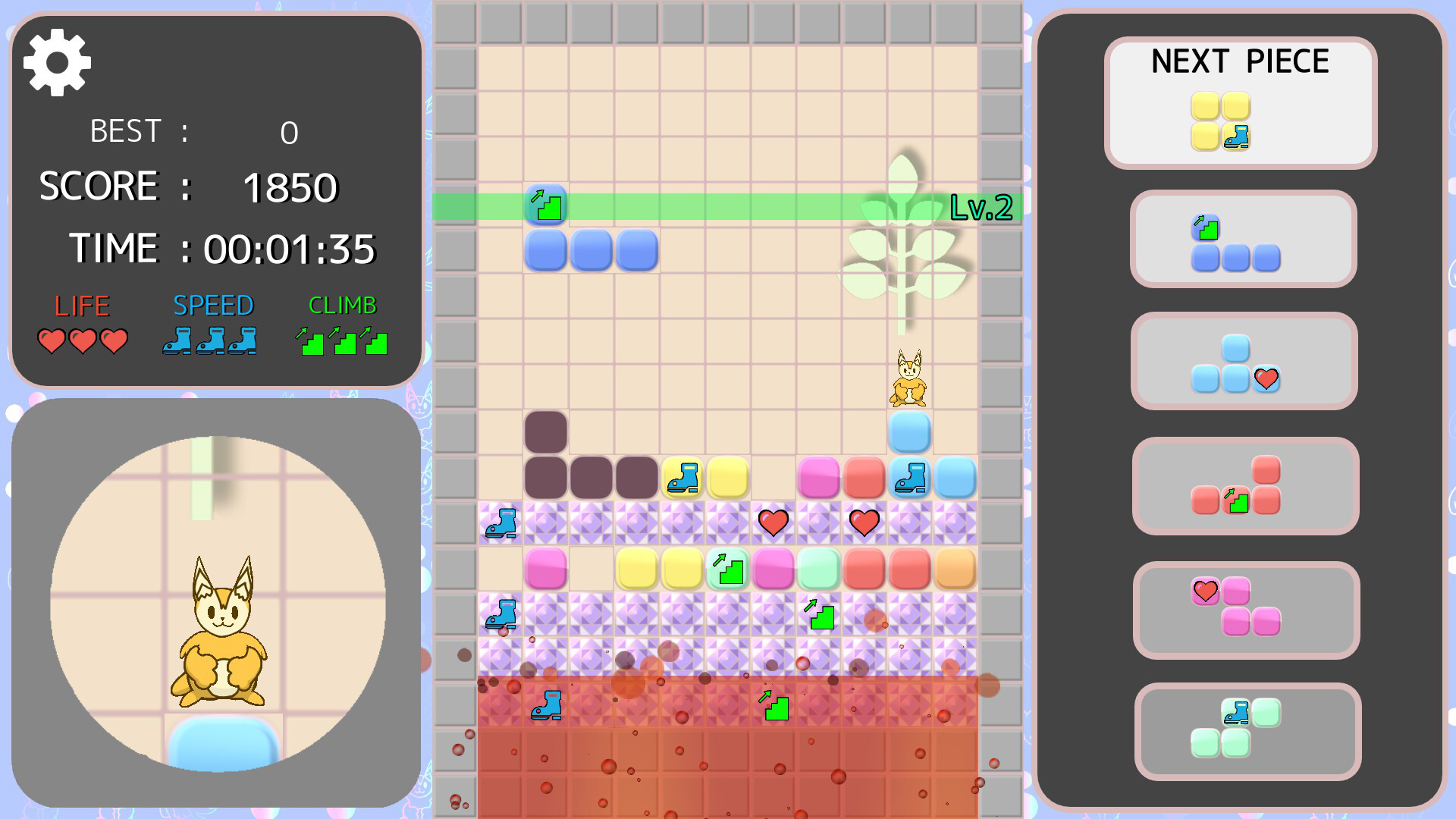 #3. Climb! NYARUMA Action Puzzle (Steam) Göre: CoMuCreator