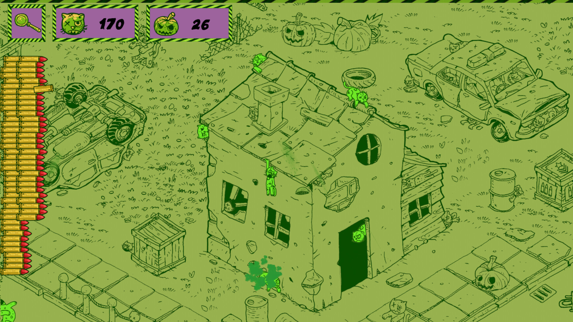 Hidden Cats : Zombie Hunter screenshot #1