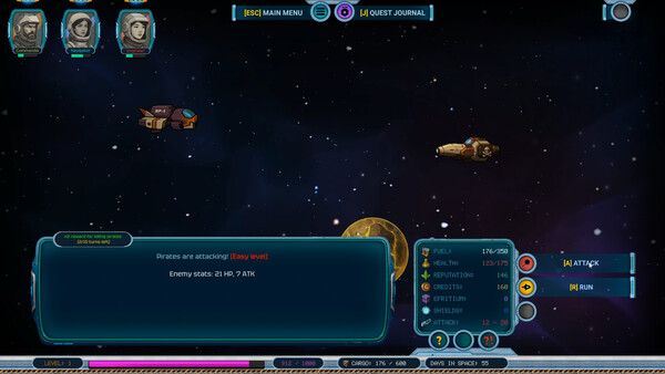 Stellar Freight: Echoes of the Void Demo