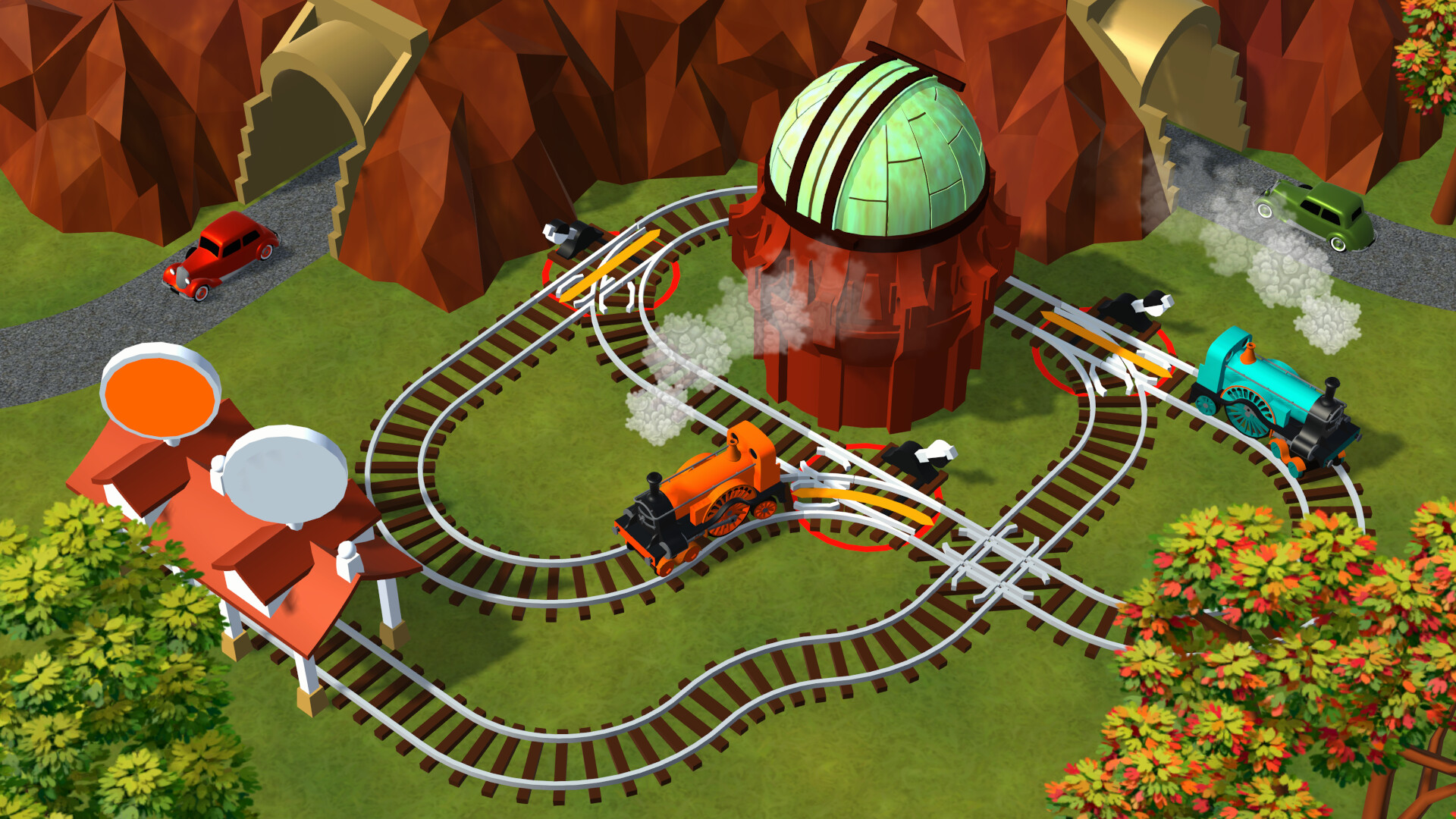 #6. Train Maze Master (Steam) By: Cat Toast Paradox Studio