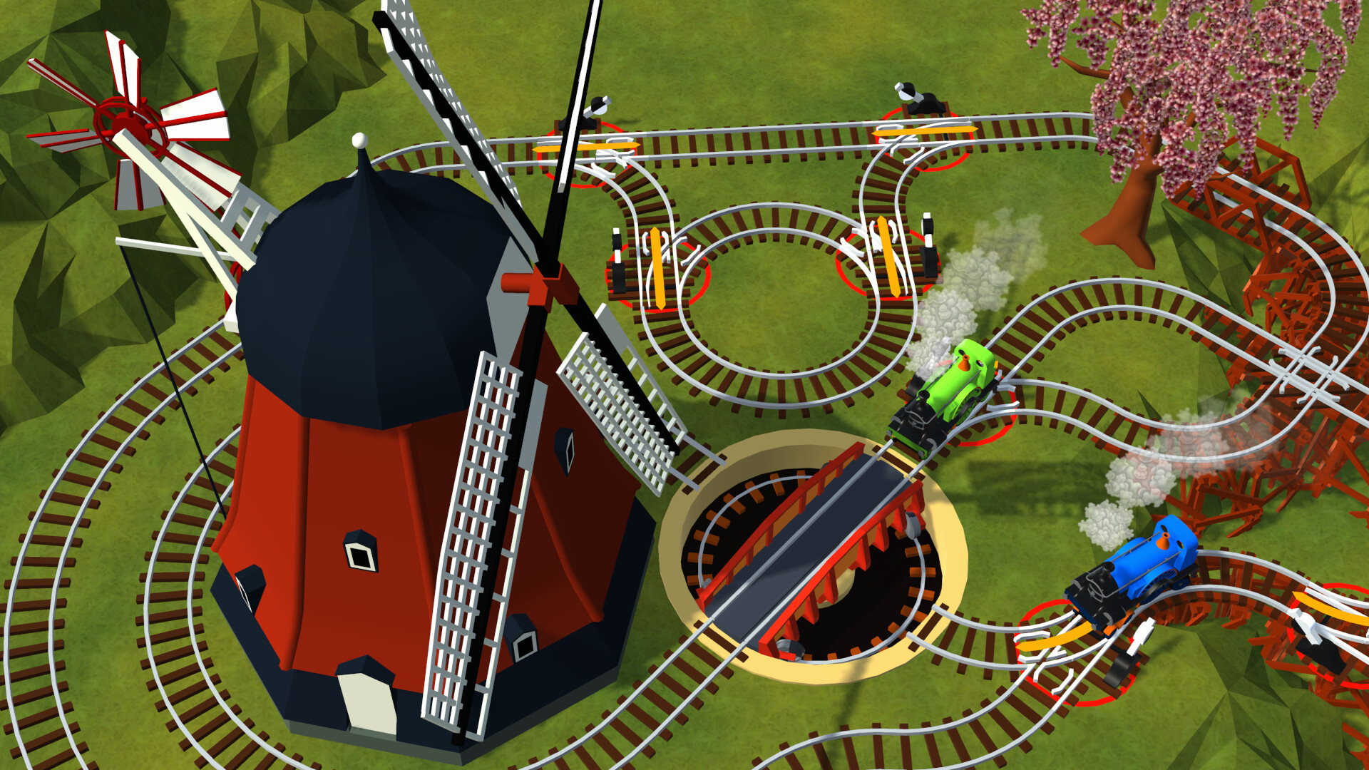 #4. Train Maze Master (Steam) By: Cat Toast Paradox Studio
