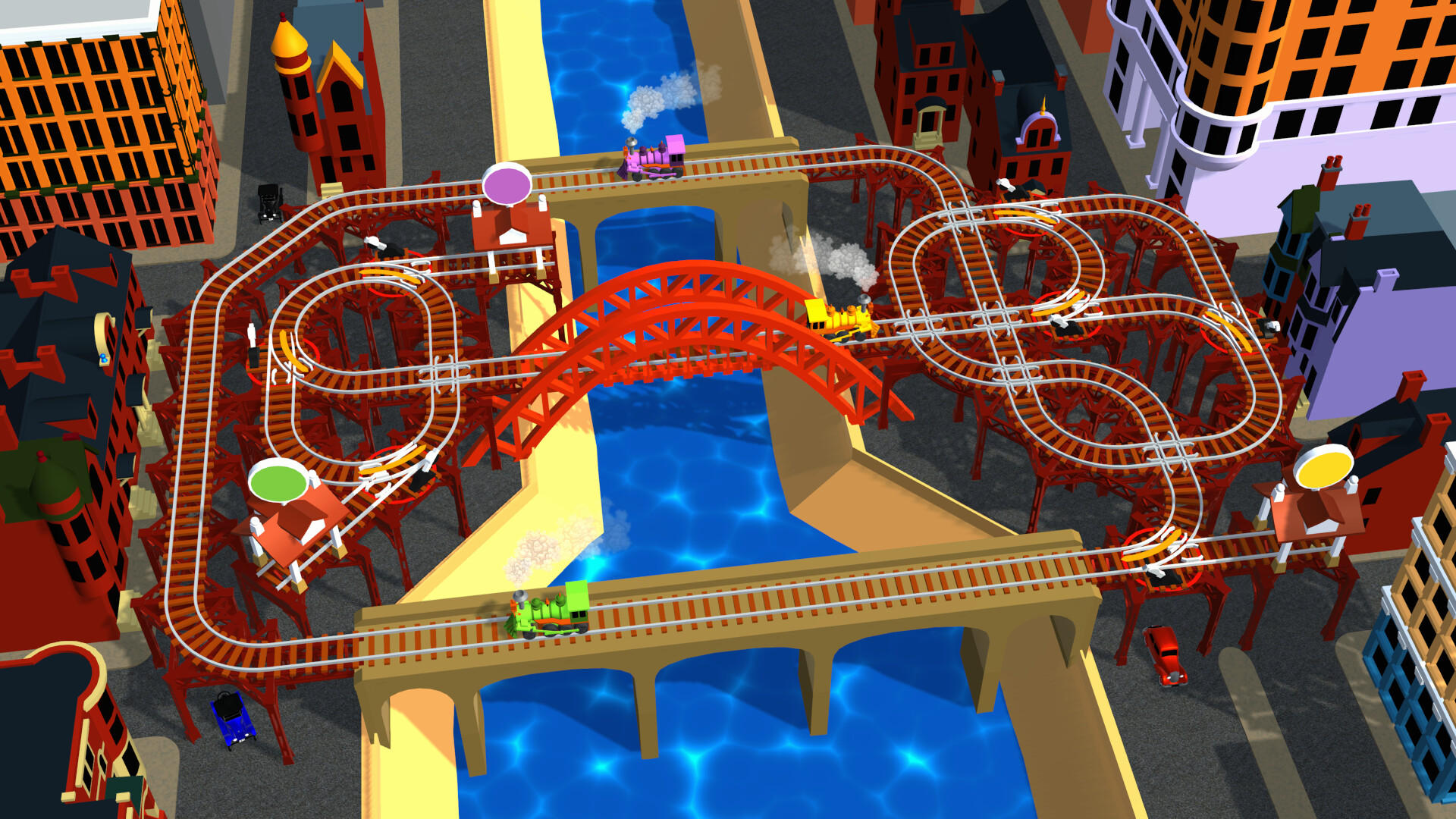 #10. Train Maze Master (Steam) By: Cat Toast Paradox Studio