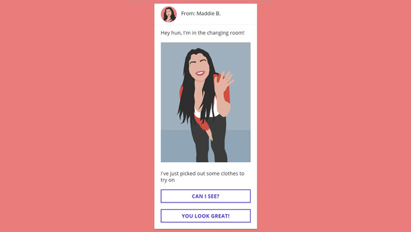 Maddie Goes Shopping.