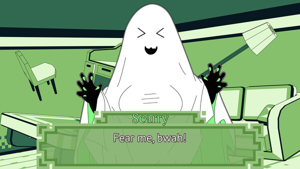 How should I keep a house squeaky clean, with a filthy little neighbour ghost? screenshot 2