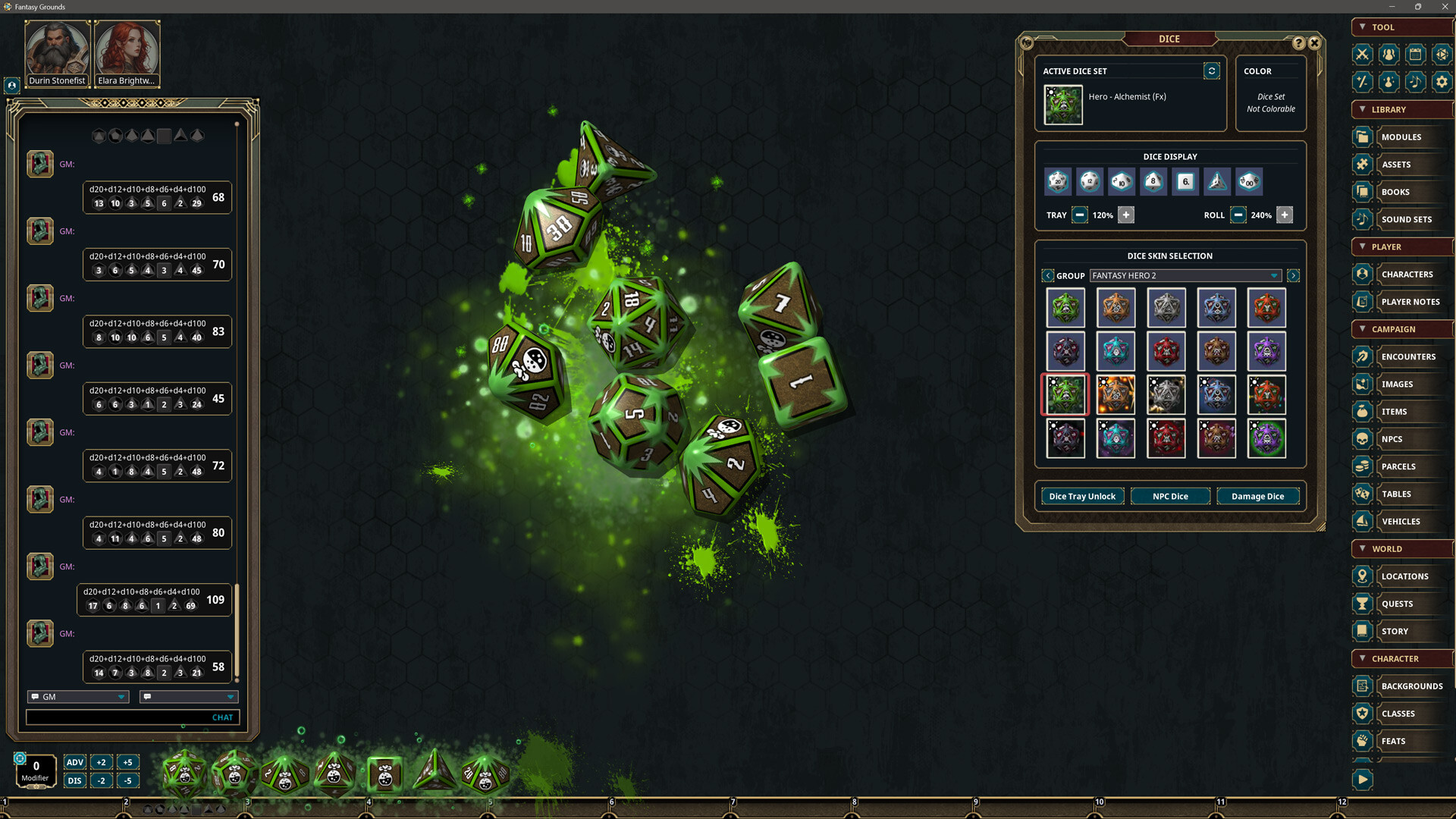 #2. Fantasy Grounds - Fantasy Heroes Dice Pack Volume 2 (Steam) 来自: SmiteWorks USA, LLC