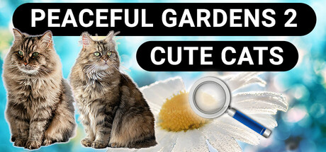 Peaceful Gardens 2: Cute Cats