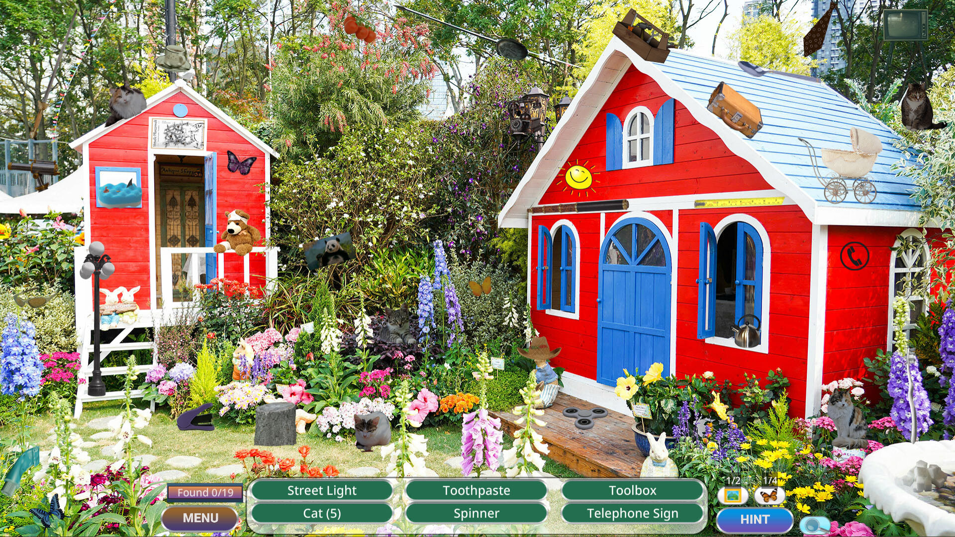 Peaceful Gardens 2: Cute Cats - Hidden Objects Collector's Edition Featured Screenshot #1
