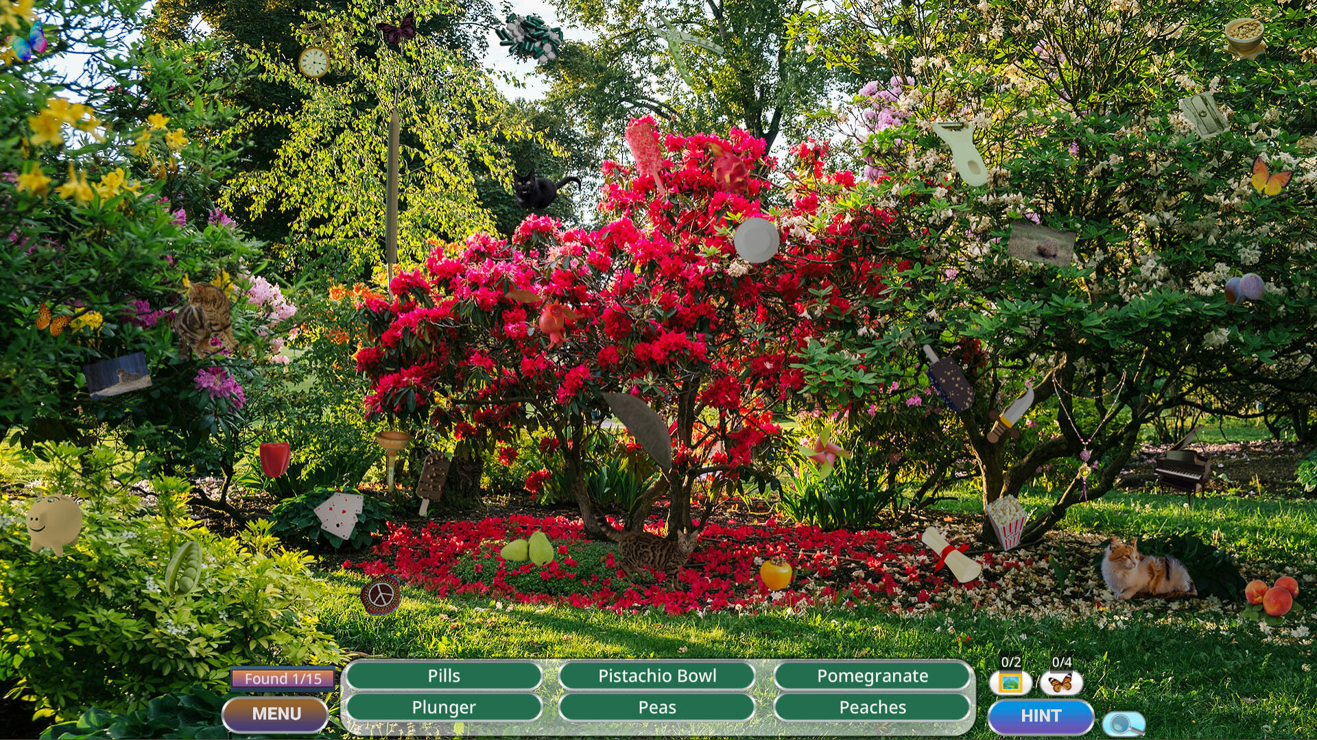 Peaceful Gardens 2: Cute Cats screenshot #5