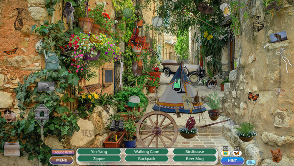 Скриншот из Peaceful Gardens 2: Cute Cats