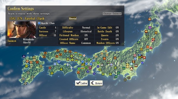 NOBUNAGA'S AMBITION: SoI - Scenario 4 "Fateful Clash"