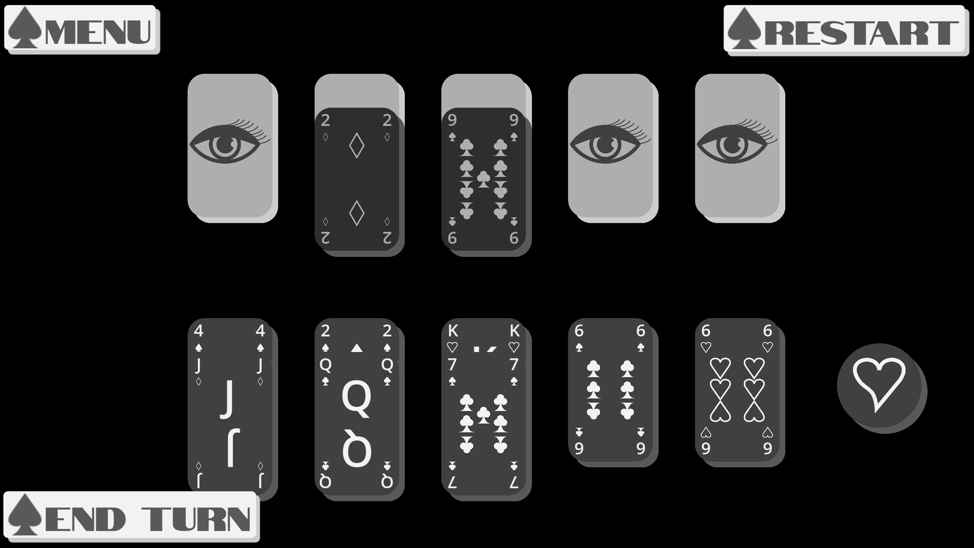 Eyes & Hearts, Corazones y Ojos screenshot #1