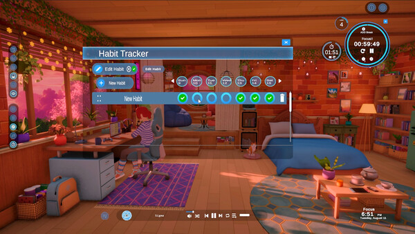 Скриншот 3 из игры Radio Heart: Lofi Hours
