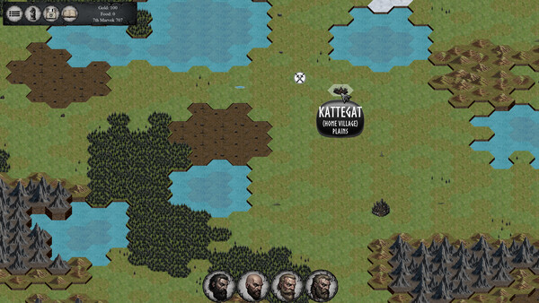 Screenshot of Valhol gameplay showing in-action mechanics