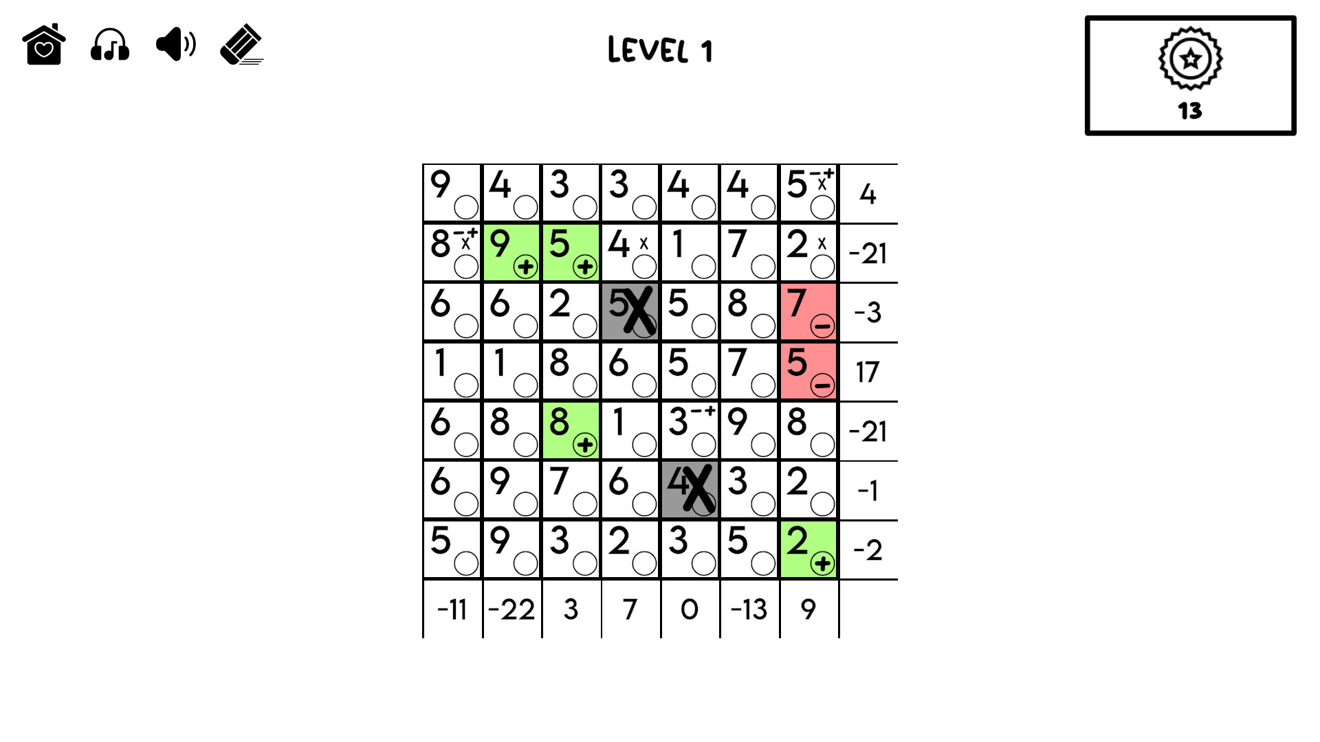 #4. FlipSum - A Puzzle By Claris Richter (Steam) Podle: TheDollarGameStore