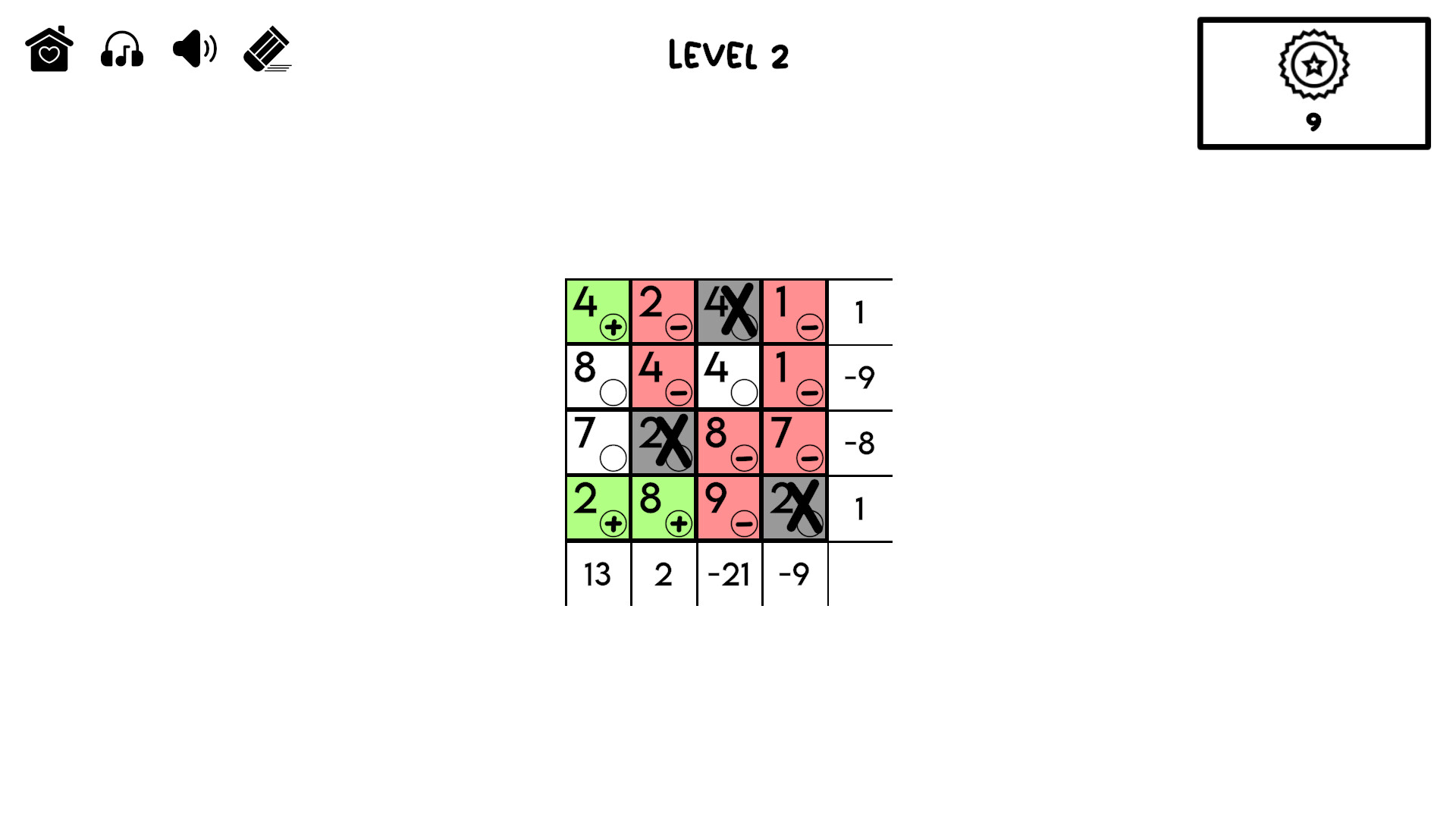 #2. FlipSum - A Puzzle By Claris Richter (Steam) Podle: TheDollarGameStore