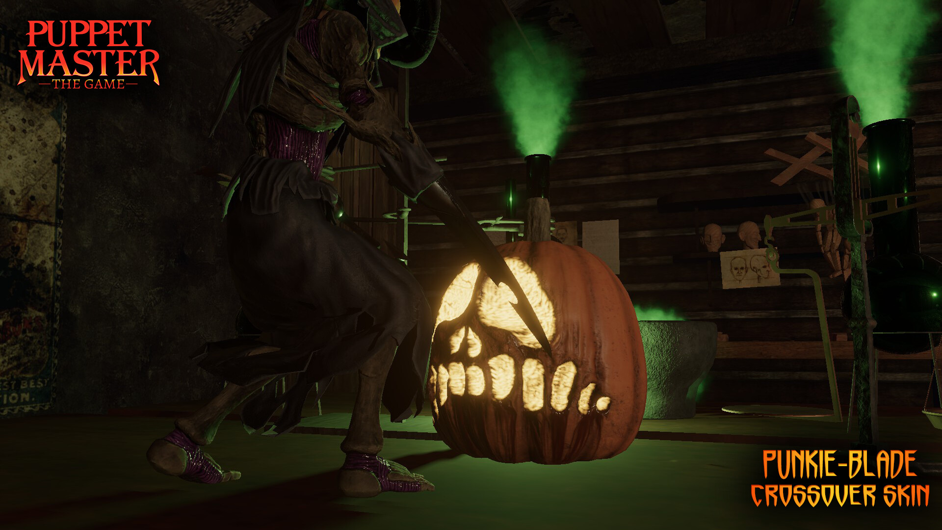 #10. Puppet Master: The Game - Punkie-Blade Crossover Skin + Execution (Steam) 由: October Games