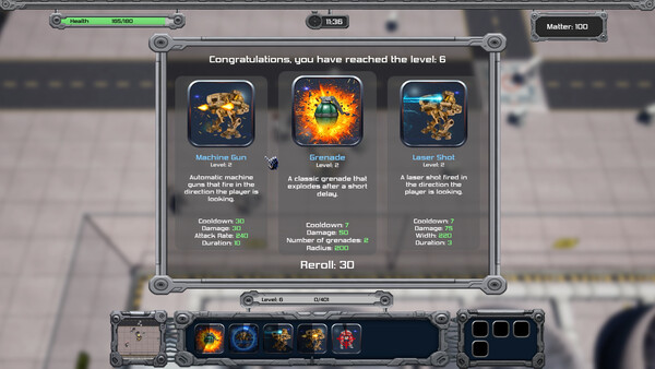 Screenshot of Steel Defence