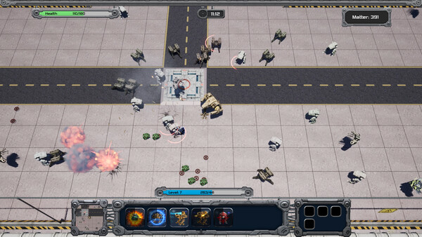 Screenshot of Steel Defence