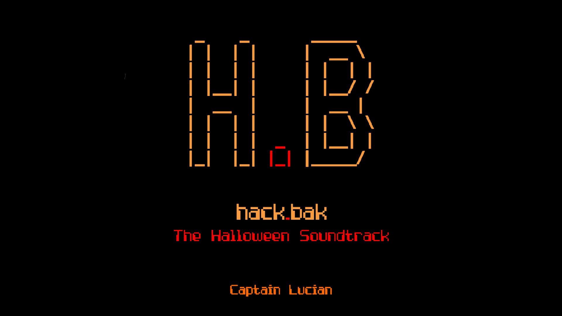 HACK.BAK Halloween Soundtrack Featured Screenshot #1