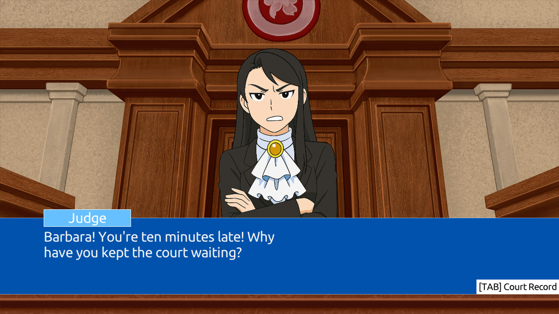 Busty Barrister Barbara screenshot #3